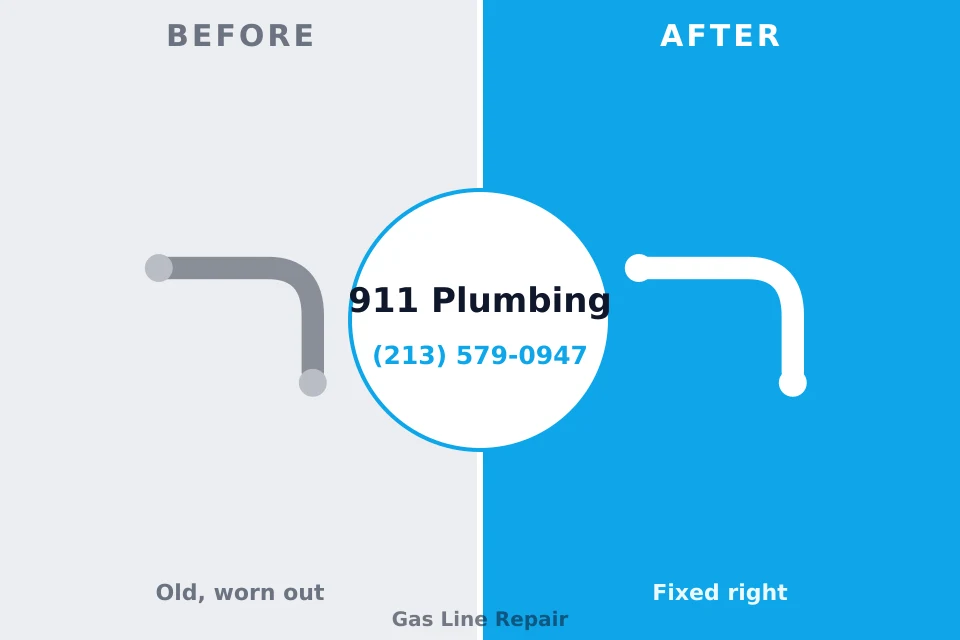 Before and after: plumbing company Middleville, MI